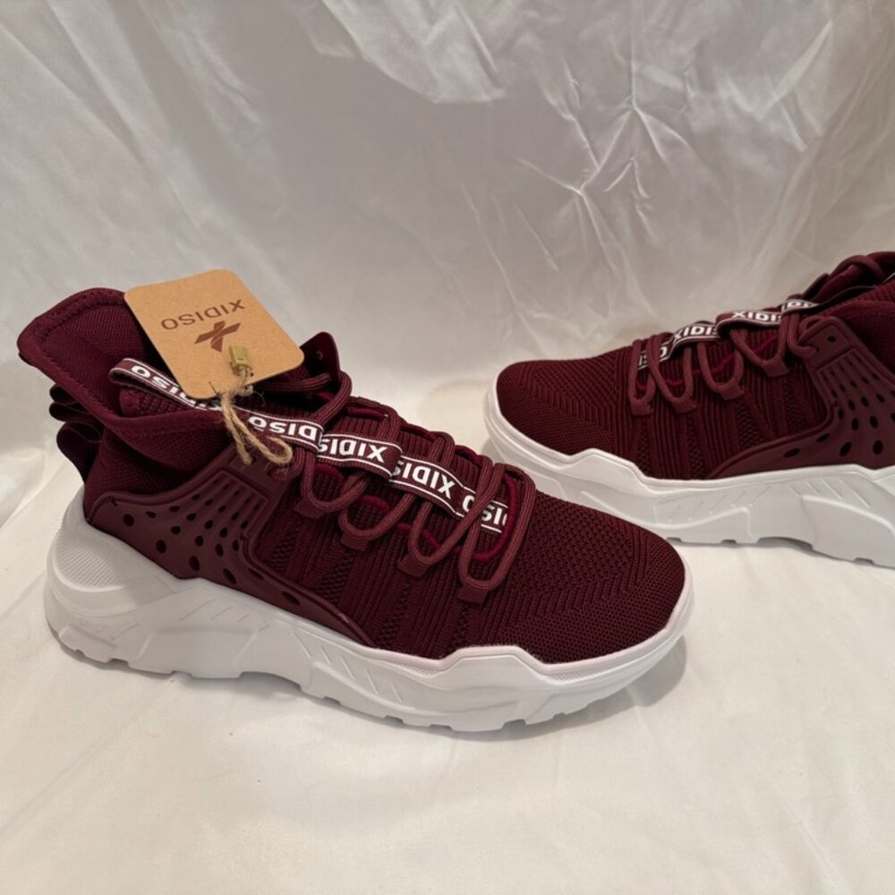 XIDISO Sport Walking Athletic Casual Shoes, Size 8